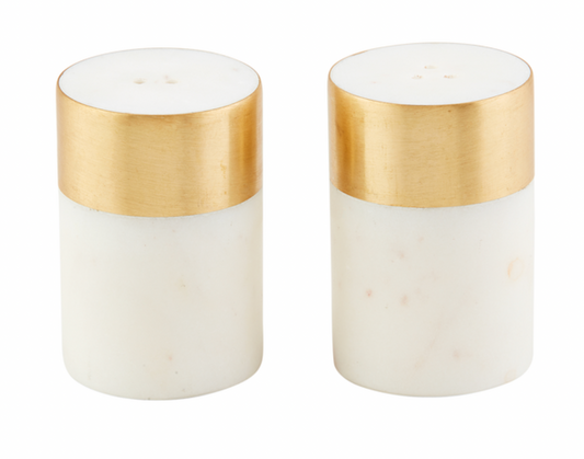 Marble Salt and Pepper Set