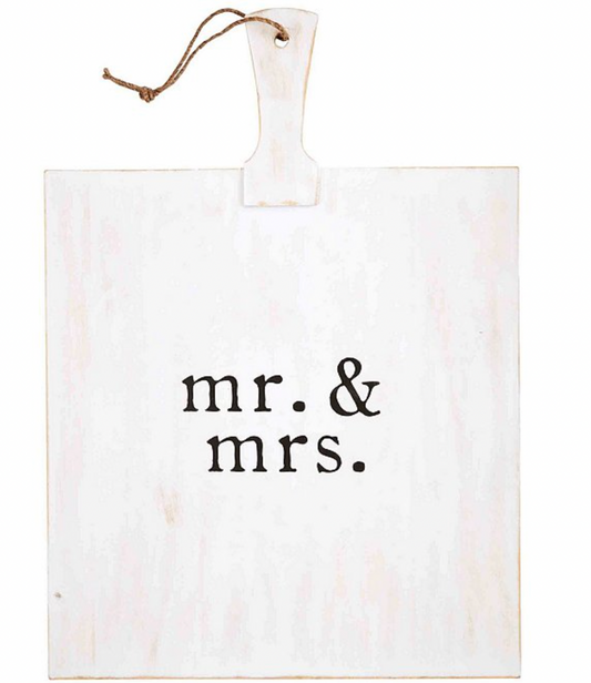 Mr. & Mrs. Board White