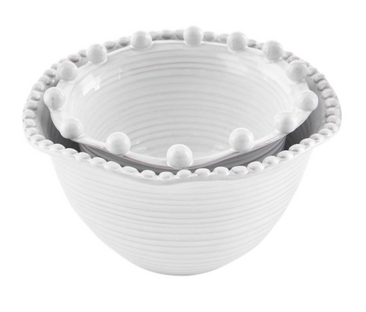 Beaded Side Bowl Set