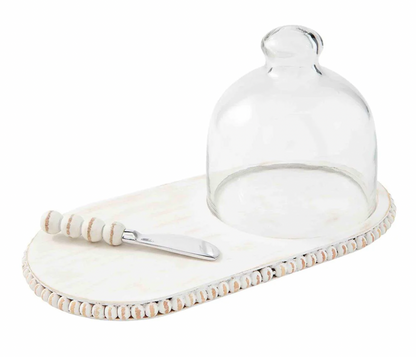Wood Board Cloche Set