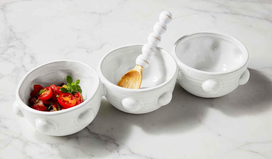 Triple Dip Hobnail Set