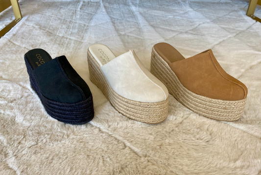 Teo Wedge Mules