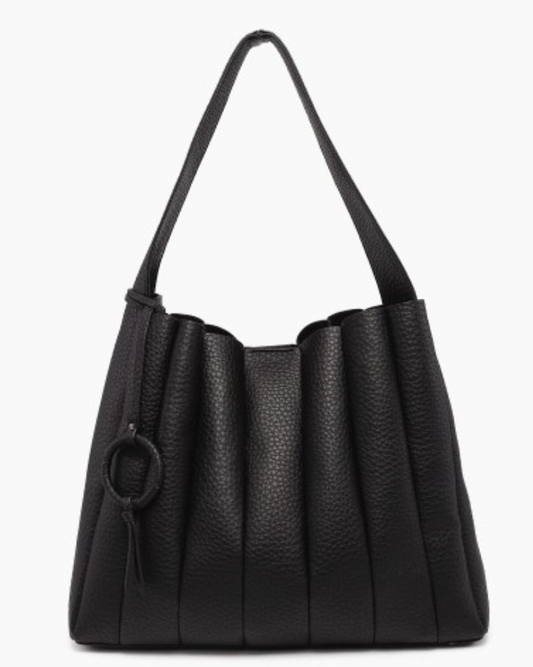 Josie Vegan Pleated Tote