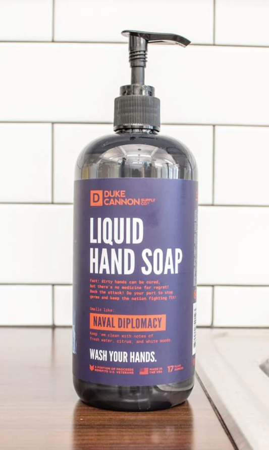 Hand Soap 17oz-Naval Diplomacy