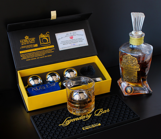 Whiskey Ice Balls, Stainless Steel Reusable