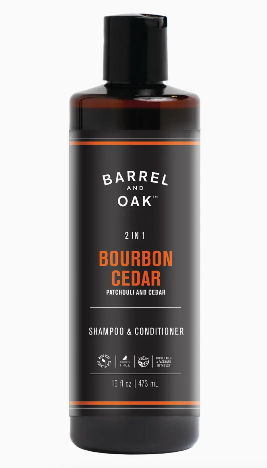2-in-1 / Bourbon Cedar 16 Fl oz
