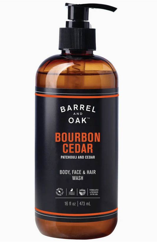 All-in-One Wash-Bourbon Cedar 16 Fl oz