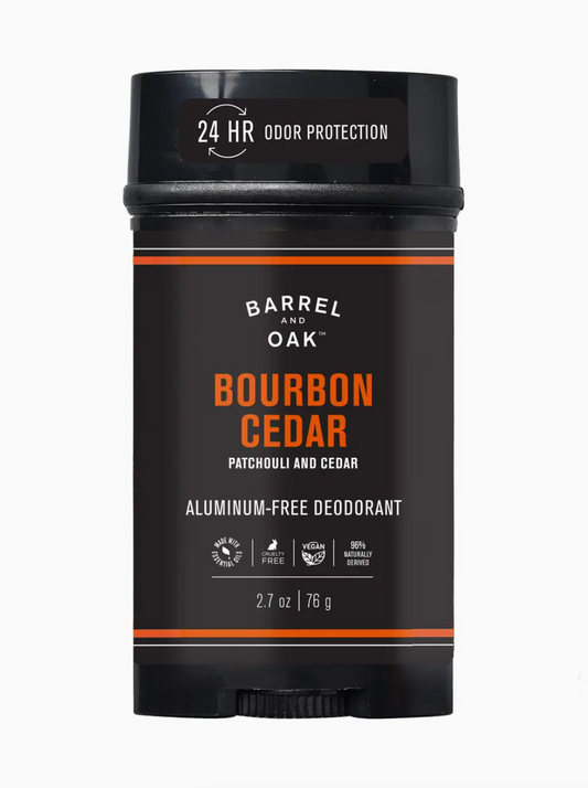 Bourbon Cedar Deodorant 2.7 oz