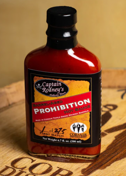 Limited Edition Prohibition Hot Sauce
