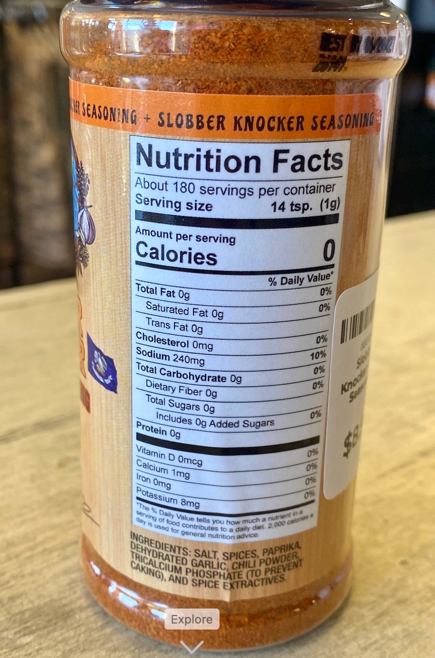 Slobber Knocker Cajun Seasoning