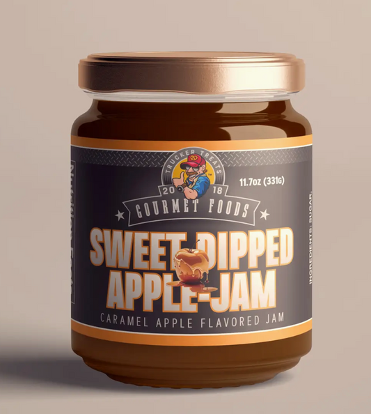 Sweet Dipped Apple Jam