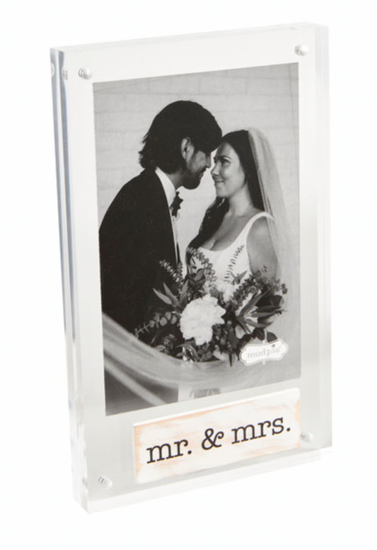 Mr. And Mrs. Acrylic Frame