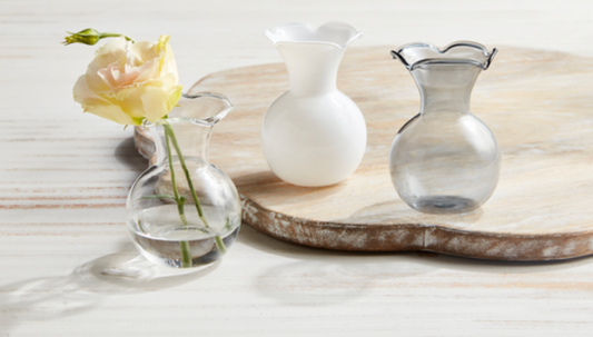 Ruffle Bud Vase