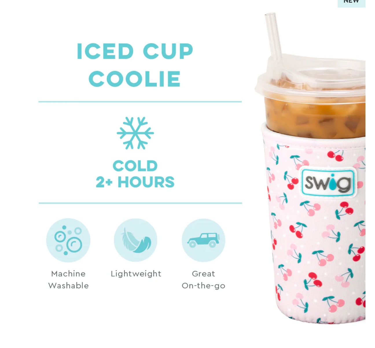 Cherry Pie Iced Cup Coolie
