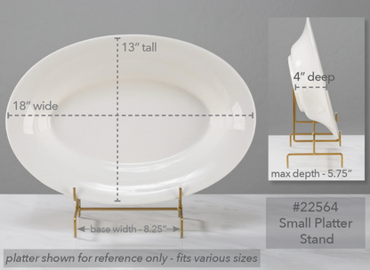 Square Wire Bowl & Platter Stand-Small