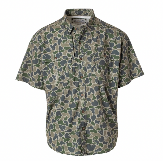 Backwoods Camo Button Down