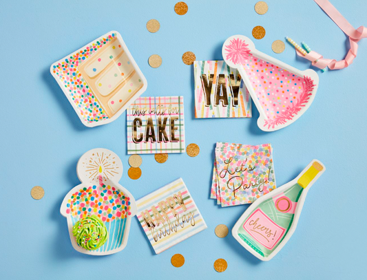 Birthday Paper Plate & Napkin Sets