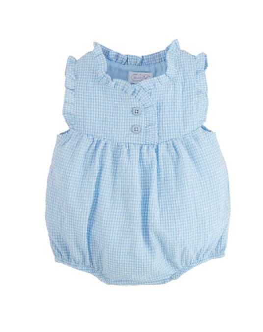 Blue Gingham Bubble