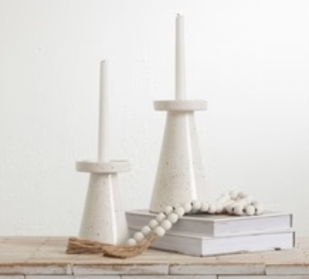 Stoneware Candle Holder