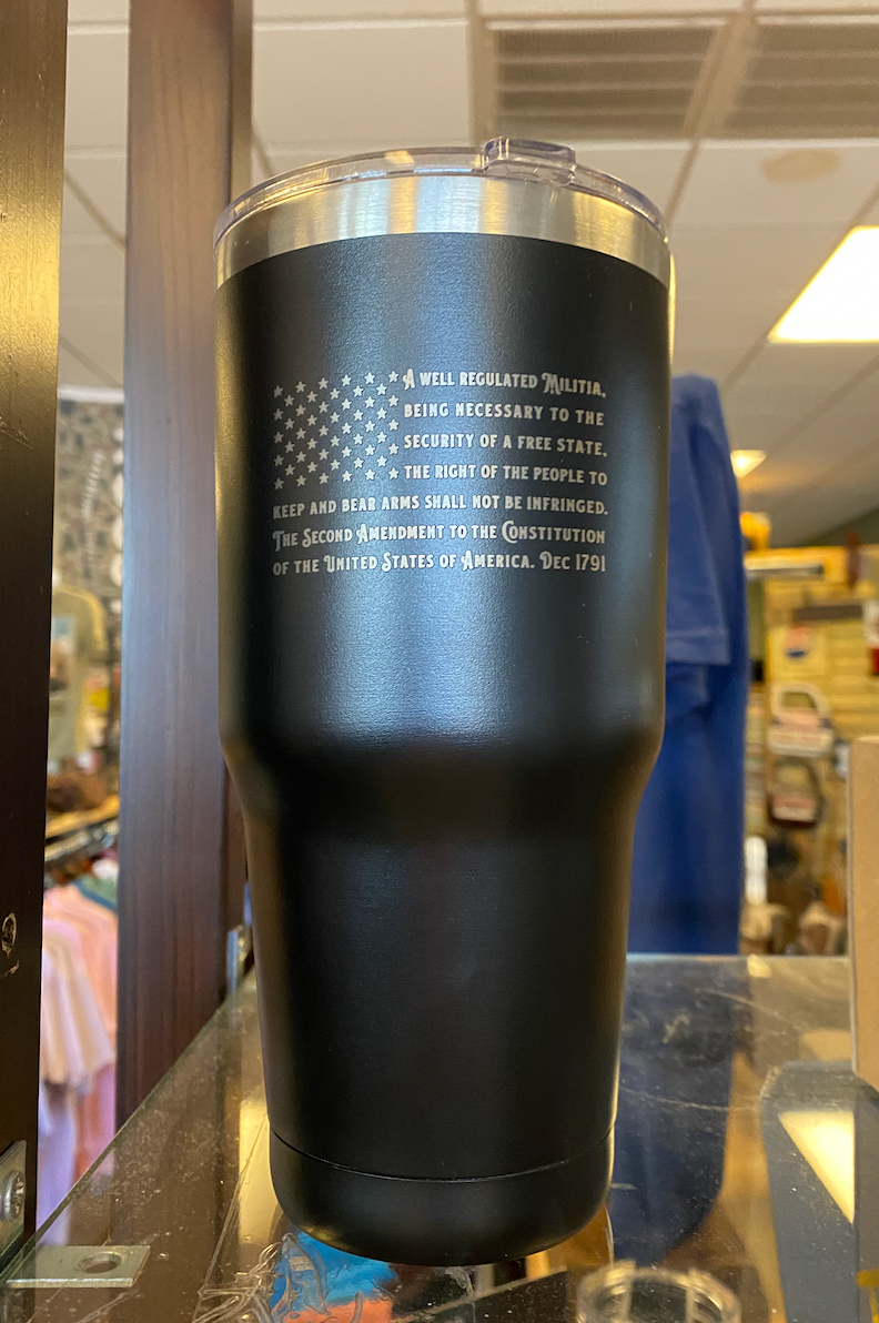 2nd Amendment American Flag - Stainless Steel Tumbler