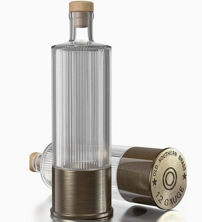 12 Gauge Whiskey Decanter For Liquor Scotch Bourbon
