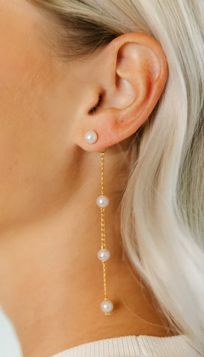 Parker Pearl Drop Earrings