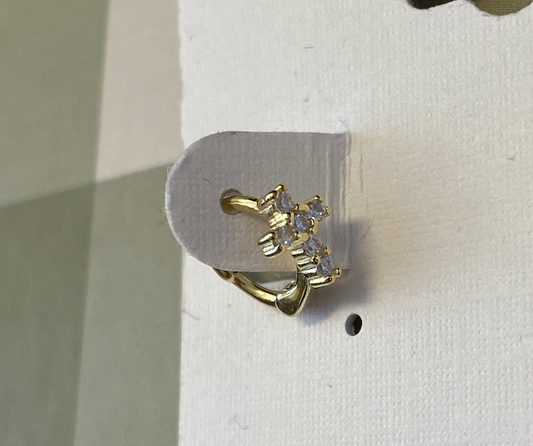 Tiny Cross Huggies