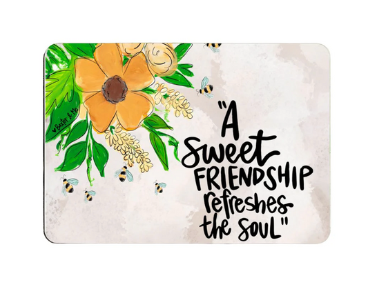 A Sweet Friendship Refreshes the Soul Mouse Pad