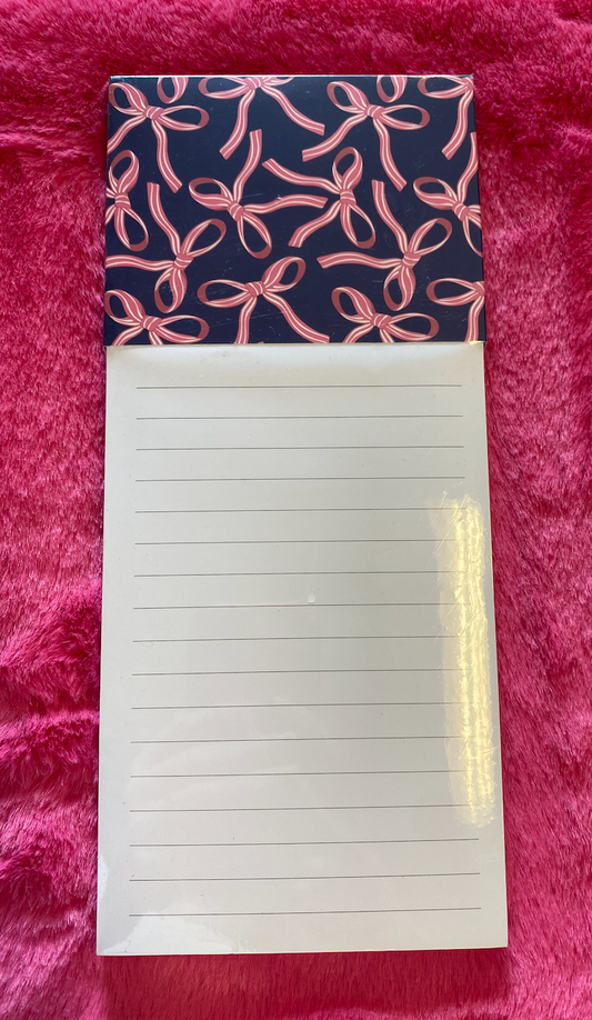 Bows Magnetic Notepad