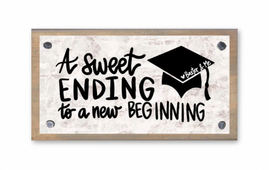 Graduation - New Beginning Happy Block