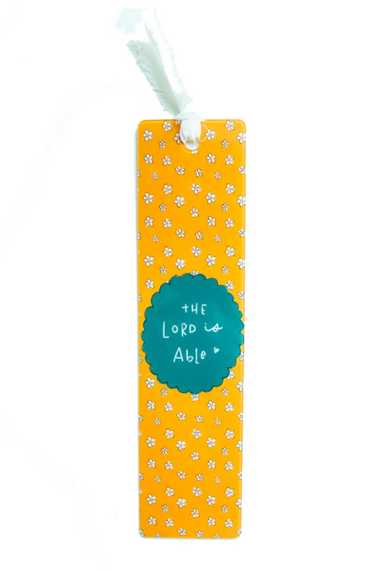 The Lord is Able Acrylic Bookmark