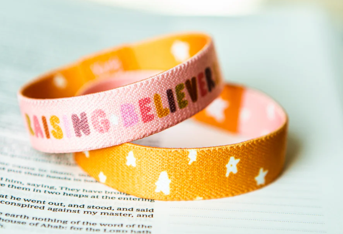 Raising Believers Stretchy Bracelet