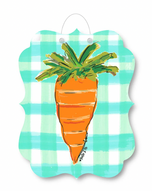 Carrot Door Hanger