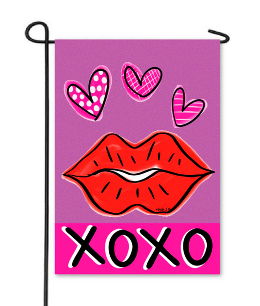 XOXO Garden Flag