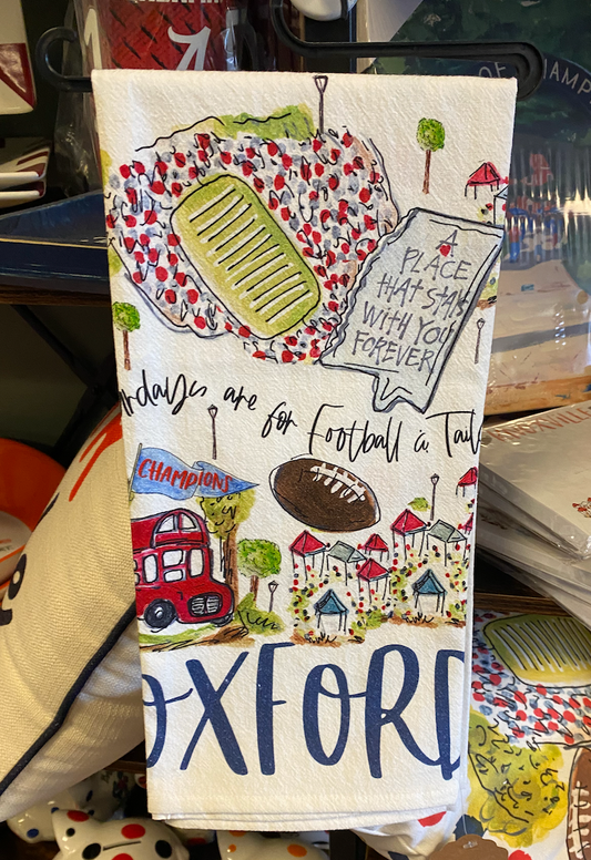 Oxford College Town Kitchen Towel