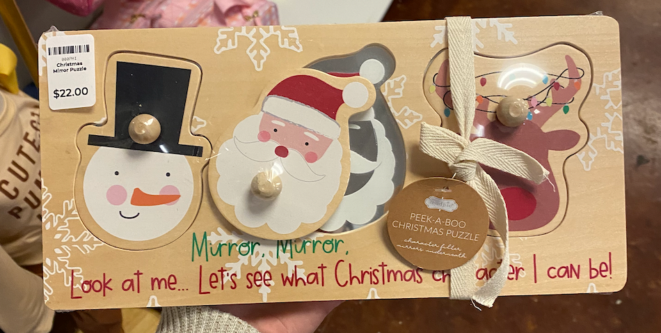 Christmas Mirror Puzzle