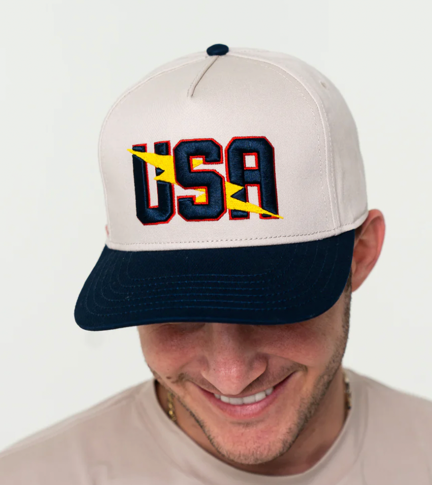 Cap - USA Lightning