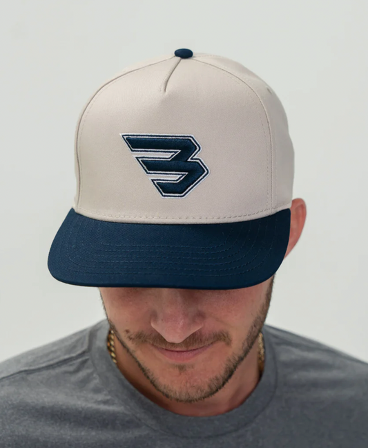 Cap - 3D Flying B Logo - Navy