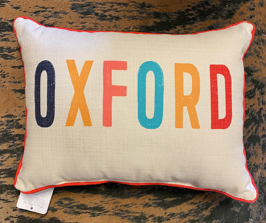 Multi Color City Name- Oxford