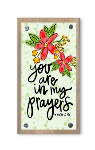 In my Prayers Happy Block