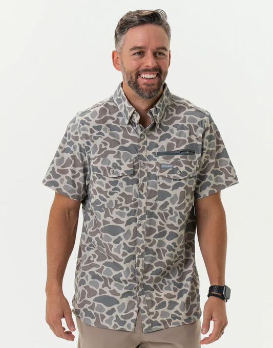 Performance Outdoor Shirt - Classic Deer Camo