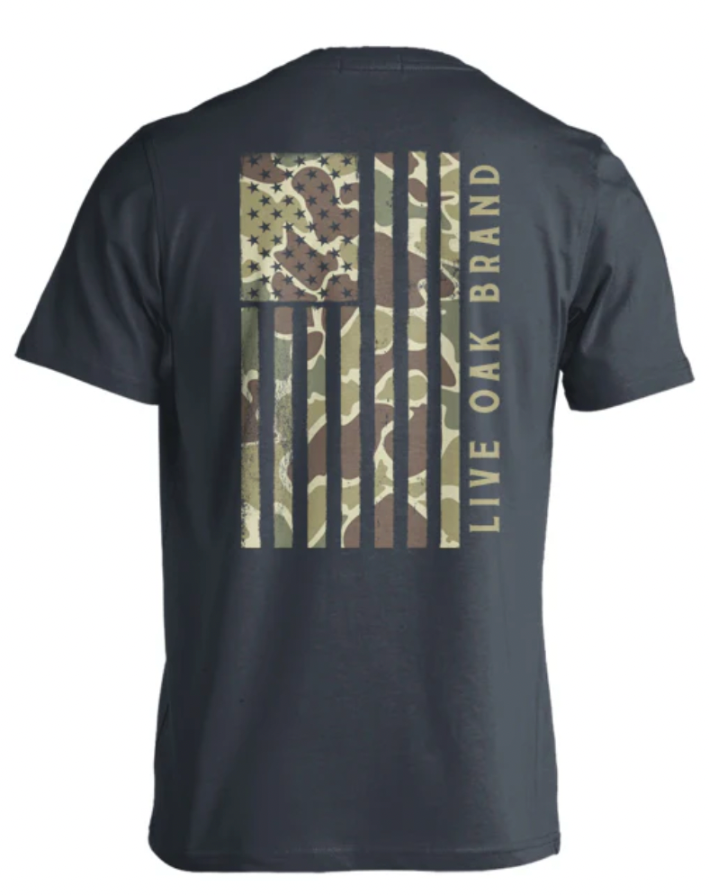 LIVE OAK - CAMO FLAG
