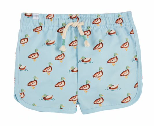 Boys' Duck Swim Trunks