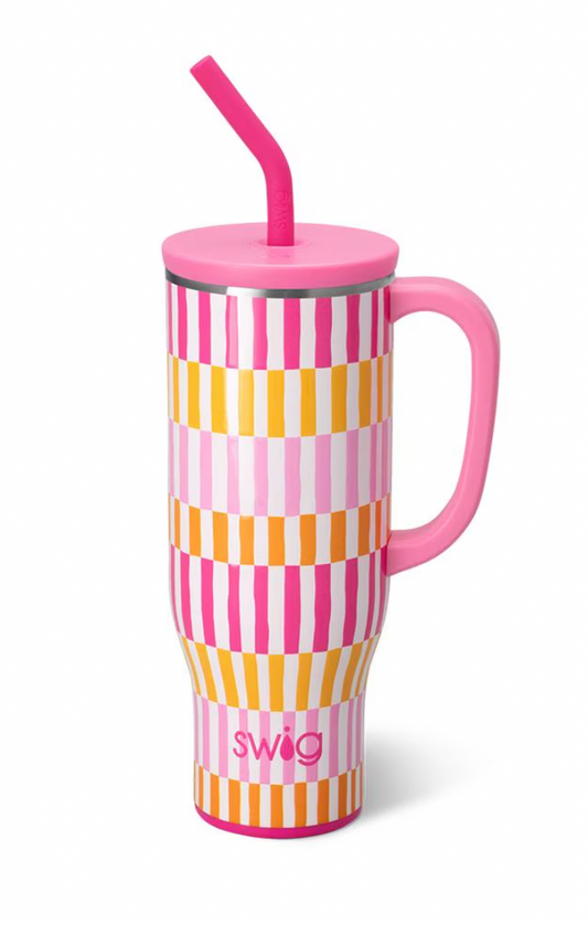 Sherbet Stripe Mega Mug 30oz