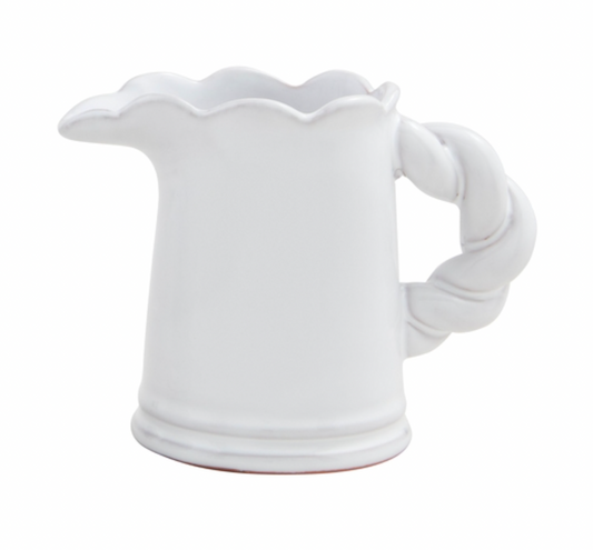 Small Twisted Handle Pitcher Vase