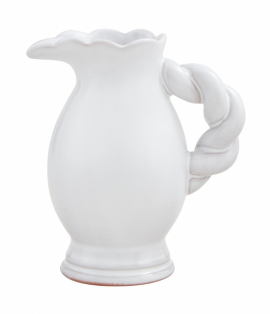 Medium Twisted Handle Pitcher Vase