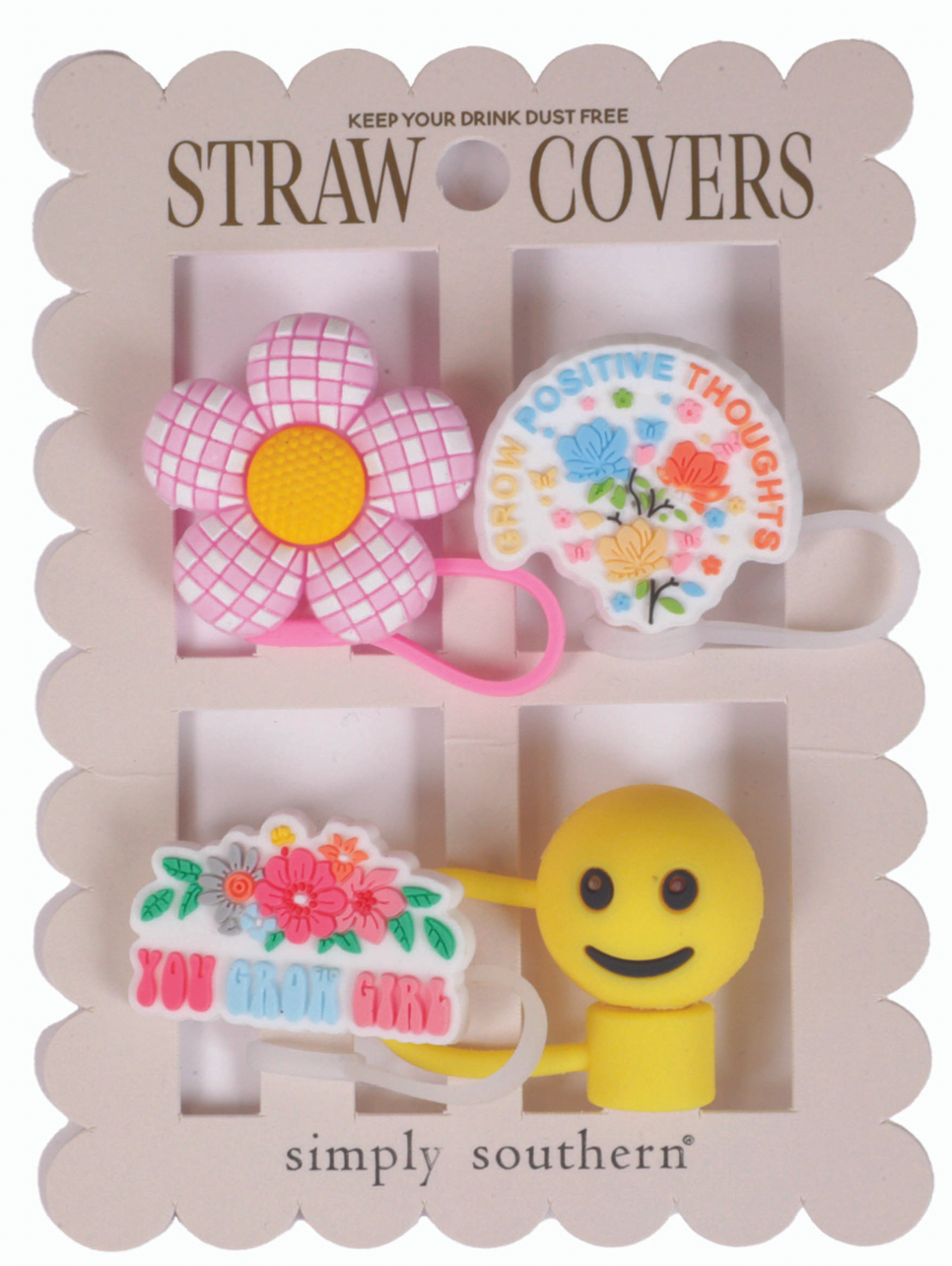 4pk Straw Cover Positive