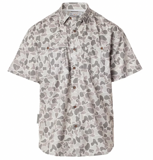 Youth Marsh Camo Button Down
