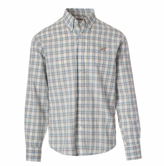 Stapleton Button Down-Blue
