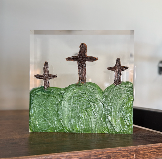 D2 3 Cross Acrylic